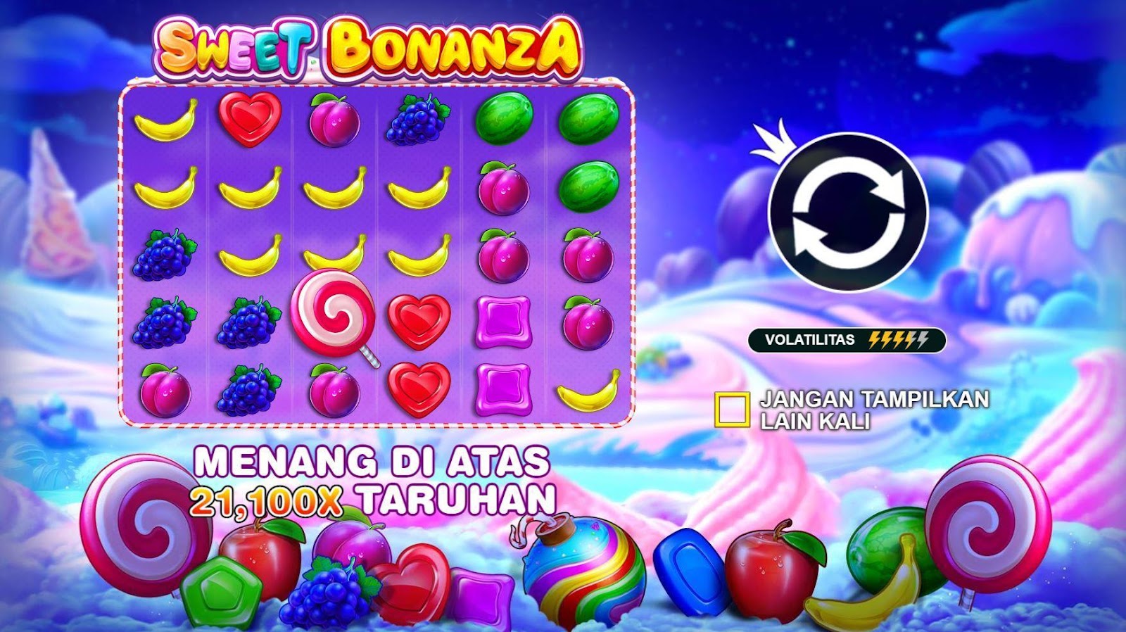 Situs Slot Sweet Bonanza Gampang Menang Hari ini Deposit Murah.